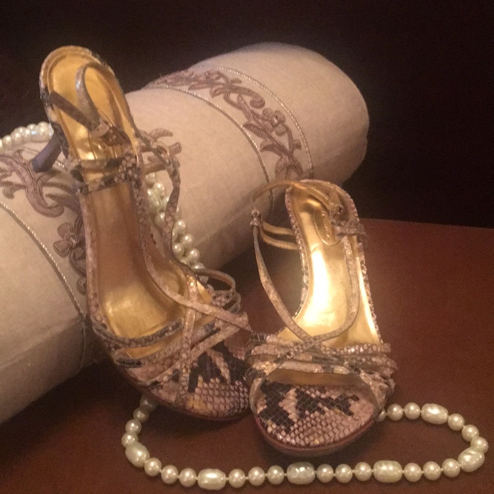 Talbots sexy snake sandal size 7.5B